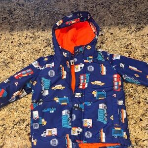 The Children's Place Navy Vehicle Adventure Jacket